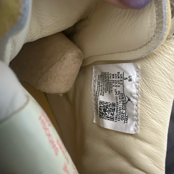 Size 5men/6.5 Women- Jordan 2 Union LA Rattan , Not Worn - Picture 3 of 7